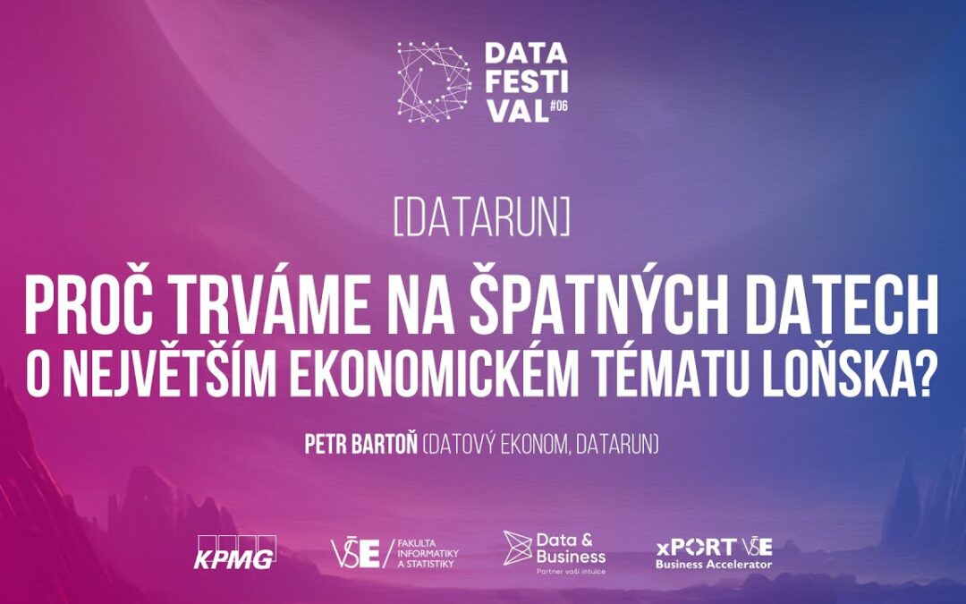 Datarun – Proč trváme na špatných datech o největším ekonomickém tématu loňska?